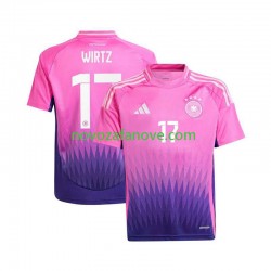 Nogometni Dres Njemačka Florian Wirtz 17 Muški Gostujući Euro 2024 Kratkih Rukava