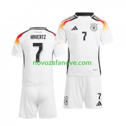 Nogometni Dres Njemačka Havertz 7 Dječji Domaći Euro 2024 Kratkih Rukava
