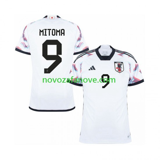 Nogometni Dres Japan MITOMA 9 Muški Gostujući Svjetsko prvenstvo 2022 Kratkih Rukava
