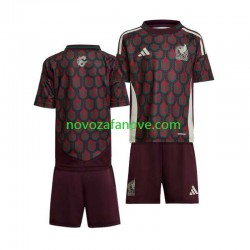 Nogometni Dres Meksiko Copa America Dječji Domaći 2024 Kratkih Rukava