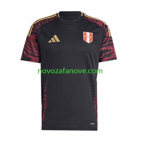 Nogometni Dres Peru Copa America Muški Gostujući 2024 Kratkih Rukava