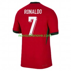 Nogometni Dres Portugal Cristiano Ronaldo 7 Muški Domaći Euro 2024 Kratkih Rukava