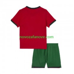 Nogometni Dres Portugal Dječji Domaći Euro 2024 Kratkih Rukava