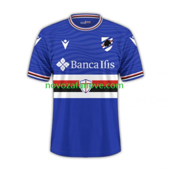 Nogometni Dres Sampdoria Muški Domaći 2023-2024 Kratkih Rukava