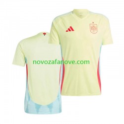 Nogometni Dres Španjolska Muški Gostujući Euro 2024 Kratkih Rukava