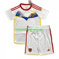 Nogometni Dres Venezuela Copa America Dječji Gostujući 2024 Kratkih Rukava