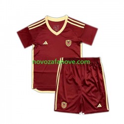 Nogometni Dres Venezuela Copa America Dječji Domaći 2024 Kratkih Rukava