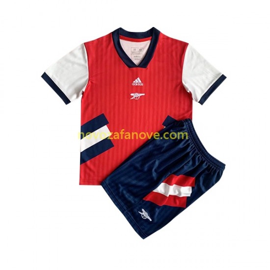 Nogometni Dres Arsenal Icon Retro Dječji Domaći 2022-2023 Kratkih Rukava