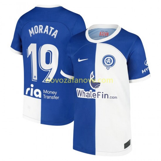 Nogometni Dres Atlético Madrid Morata 19 120 Anniversary Muški Domaći 2022-2023 Kratkih Rukava