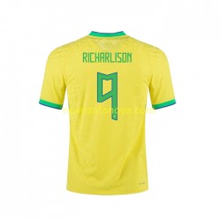 Nogometni Dres Brazil RICHARLISON 9 Muški Domaći 2022 Kratkih Rukava