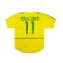 Nogometni Dres Brazil RONALDINHO 11 Retro Muški Domaći 2002 Kratkih Rukava