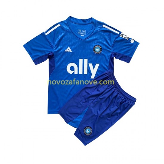 Nogometni Dres Charlotte FC Golmanski Dječji Gostujući 2023 Kratkih Rukava