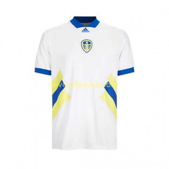 Nogometni Dres Leeds United Icon Retro Muški Domaći 2022-2023 Kratkih Rukava