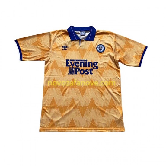 Nogometni Dres Leeds United Retro Muški Gostujući 1991-1992 Kratkih Rukava