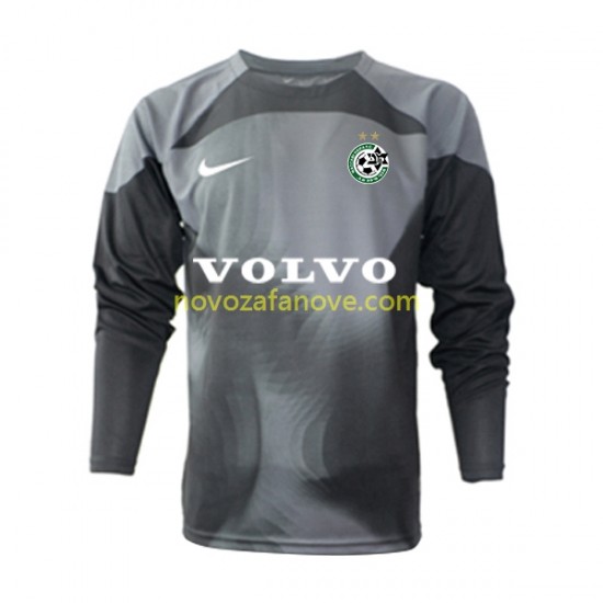 Nogometni Dres Maccabi Haifa Golmanski Muški Domaći 2022-2023 Dugim Rukavima