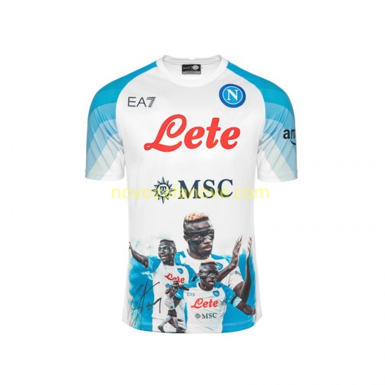 Nogometni Dres Napoli Face Game Osimhen 9 Muški Domaći 2022-2023 Kratkih Rukava