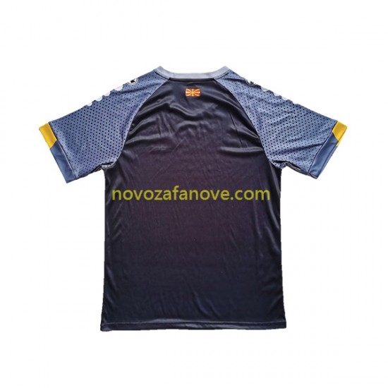 Nogometni Dres Sjeverna Makedonija Muški Treći 2023 Kratkih Rukava