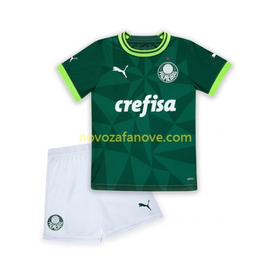 Nogometni Dres Palmeiras Dječji Domaći 2023-2024 Kratkih Rukava