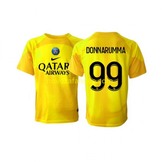 Nogometni Dres Paris Saint-Germain Gianluigi Donnarumma 99 Golmanski Muški Treći 2022-2023 Kratkih Rukava