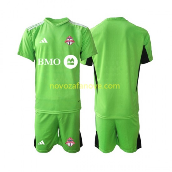 Nogometni Dres Toronto FC Golmanski Dječji Domaći 2023 Kratkih Rukava