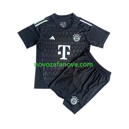 Nogometni Dres FC Bayern München Golmanski Dječji Domaći 2023-2024 Kratkih Rukava