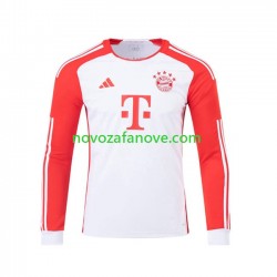 Nogometni Dres FC Bayern München Muški Domaći 2023-2024 Dugim Rukavima