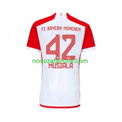 Nogometni Dres FC Bayern München Jamal Musiala 42 Muški Domaći 2023-2024 Kratkih Rukava