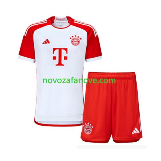 Nogometni Dres FC Bayern München Dječji Domaći 2023-2024 Kratkih Rukava