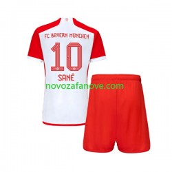 Nogometni Dres FC Bayern München Leroy Sane 10 Dječji Domaći 2023-2024 Kratkih Rukava
