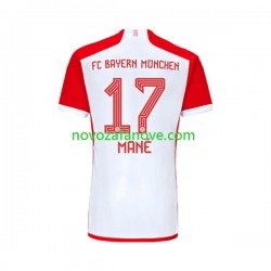 Nogometni Dres FC Bayern München Sadio Mane 17 Muški Domaći 2023-2024 Kratkih Rukava