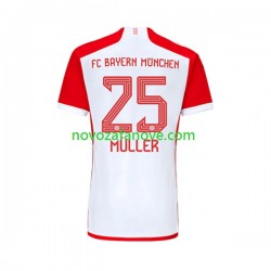 Nogometni Dres FC Bayern München Thomas Muller 25 Muški Domaći 2023-2024 Kratkih Rukava
