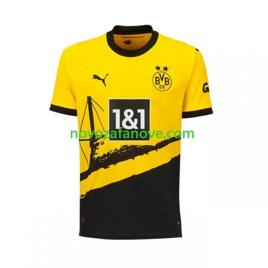 Nogometni Dres Borussia Dortmund Muški Domaći 2023-2024 Kratkih Rukava
