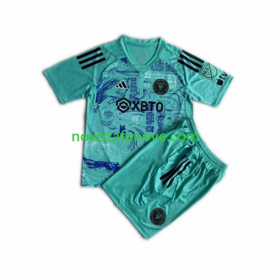 Nogometni Dres Inter Miami Special Dječji Domaći 2023-2024 Kratkih Rukava