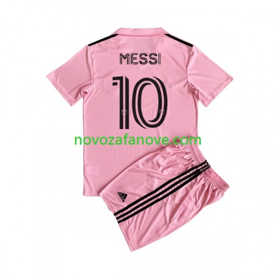 Nogometni Dres Inter Miami Lionel Messi 10 Dječji Domaći 2023 Kratkih Rukava