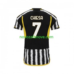 Nogometni Dres Juventus Federico Chiesa 7 Muški Domaći 2023-2024 Kratkih Rukava