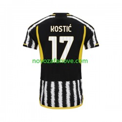 Nogometni Dres Juventus Filip Kostic 17 Muški Domaći 2023-2024 Kratkih Rukava