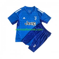 Nogometni Dres Juventus Golmanski Dječji Domaći 2023-2024 Kratkih Rukava