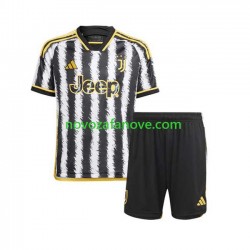Nogometni Dres Juventus Dječji Domaći 2023-2024 Kratkih Rukava