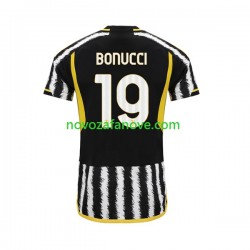 Nogometni Dres Juventus Leonardo Bonucci 19 Muški Domaći 2023-2024 Kratkih Rukava