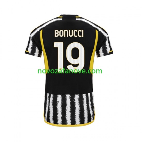 Nogometni Dres Juventus Leonardo Bonucci 19 Muški Domaći 2023-2024 Kratkih Rukava