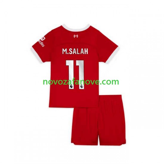 Nogometni Dres Liverpool M.Salah 11 Dječji Domaći 2023-2024 Kratkih Rukava