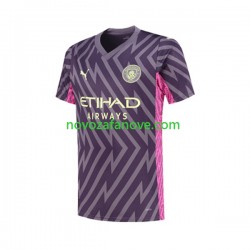 Nogometni Dres Manchester City Golmanski Muški Gostujući 2023-2024 Kratkih Rukava