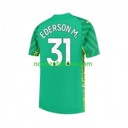 Nogometni Dres Manchester City Ederson Moraes 31 Golmanski Muški Domaći 2023-2024 Kratkih Rukava