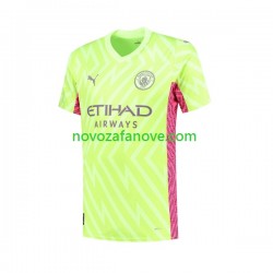 Nogometni Dres Manchester City Golmanski Muški Treći 2023-2024 Kratkih Rukava