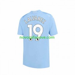 Nogometni Dres Manchester City J. ALVAREZ 19 Muški Domaći 2023-2024 Kratkih Rukava