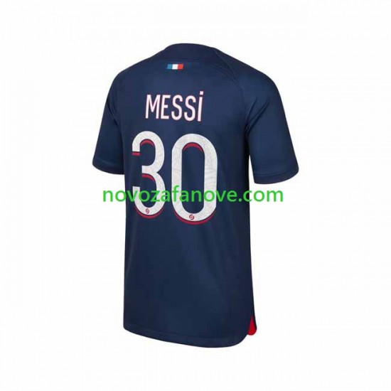 Nogometni Dres Paris Saint-Germain Lionel Messi 30 Muški Domaći 2023-2024 Kratkih Rukava