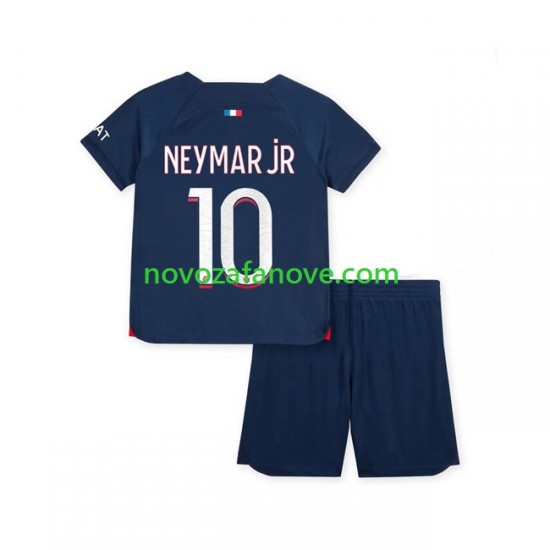 Nogometni Dres Paris Saint-Germain Neymar Jr 10 Dječji Domaći 2023-2024 Kratkih Rukava