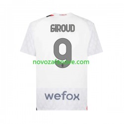 Nogometni Dres AC Milan Olivier Giroud 9 Muški Gostujući 2023-2024 Kratkih Rukava