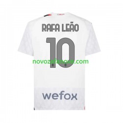 Nogometni Dres AC Milan Rafael Leao 10 Muški Gostujući 2023-2024 Kratkih Rukava