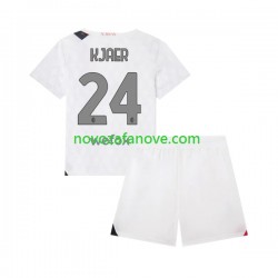 Nogometni Dres AC Milan Simon Kjaer 24 Dječji Gostujući 2023-2024 Kratkih Rukava